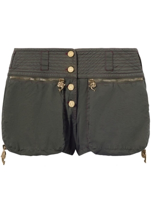 PUCCI zip-detail cargo shorts - Green