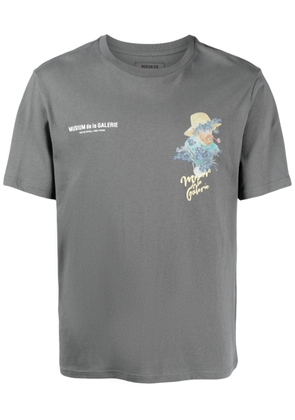 Musium Div. Van Gogh graphic-print T-shirt - Grey