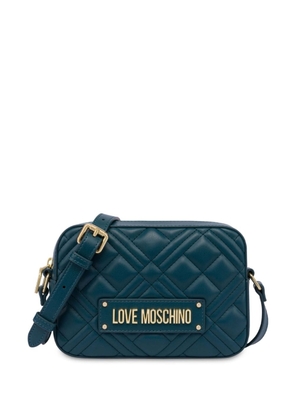 Love Moschino faux-leather cross body bag - Green