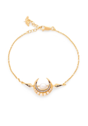 Missoma Moon pearl-embellished bracelet - Gold