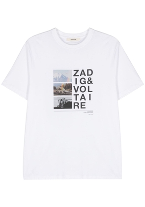 Zadig&Voltaire Ted photograph-print T-shirt - White