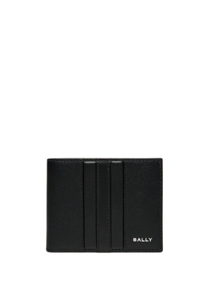 Bally logo-print leather wallet - Black