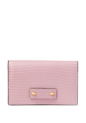 Jimmy Choo Nello leather wallet - Pink