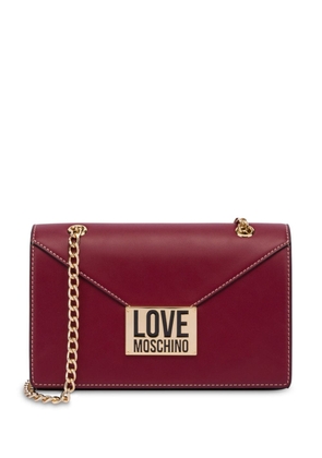 Love Moschino faux-leather cross body bag - Red
