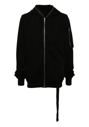 Rick Owens DRKSHDW Gimp cotton hooded jacket - Black