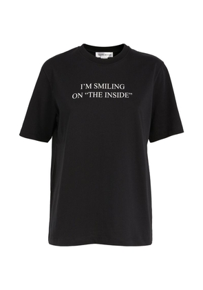 Victoria Beckham Organic Cotton Slogan T-Shirt