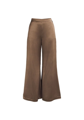 By Malene Birger Satin Lucee Flared Trousers
