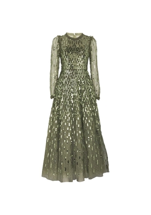 Needle & Thread Sequin-Embellished Dash Gown