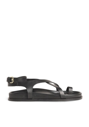 A. Emery Leather Carter Sandals