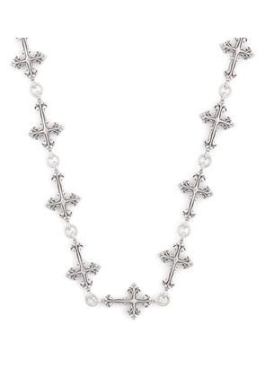 Emanuele Bicocchi Sterling Siiver Avelli Cross Necklace