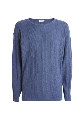 Commas Cotton-Linen Sweater