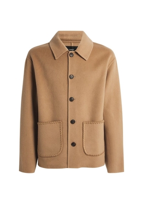 Commas Wool-Cashmere Blouson Jacket