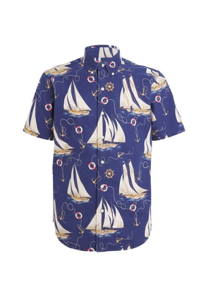 Polo Ralph Lauren Short-Sleeve Boat Print Shirt