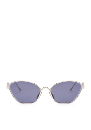 Loewe Anagram Hexagonal Sunglasses