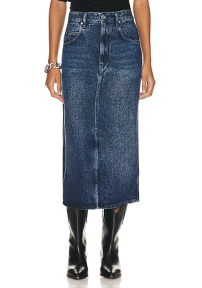 Isabel Marant Etoile Tilauria Skirt in Blue - Blue. Size 34 (also in ).