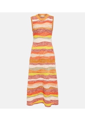 Ulla Johnson Gaia knitted striped maxi dress