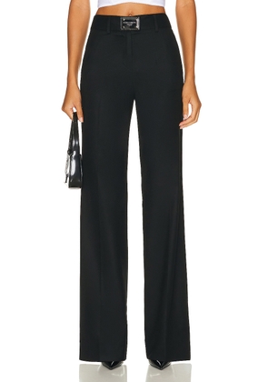 Dolce & Gabbana Wide Leg Pant in Black - Black. Size 42 (also in ).