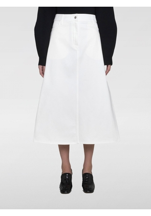 Skirt STUDIO NICHOLSON Woman color White