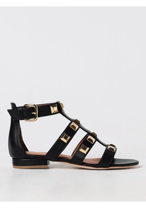Flat Sandals VIA ROMA 15 Woman color Black