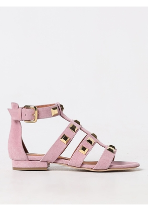 Flat Sandals VIA ROMA 15 Woman color Pink