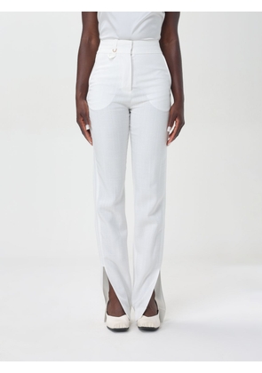 Pants JACQUEMUS Woman color White