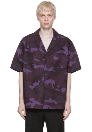Valentino Purple Cotton Shirt