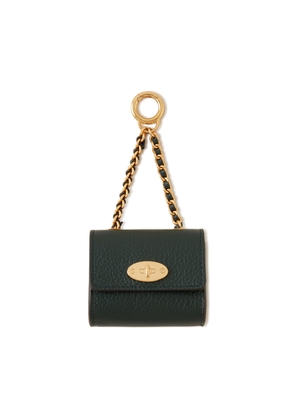 Mulberry Women's Charm Keyring - Lily - Mulberry Green