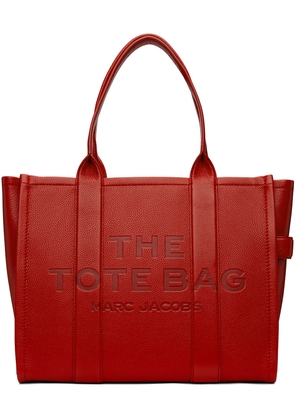 Marc Jacobs Red 'The Leather Large' Tote