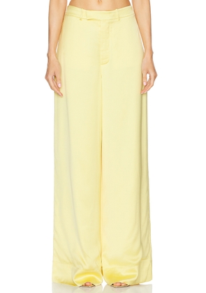 Alexis Legacy Pant in Light Yellow - Yellow. Size L (also in M, S, XS).
