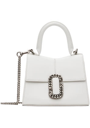 Marc Jacobs White 'The St. Marc Mini Top Handle' Bag