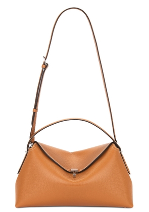 Toteme T Lock Top Handle Bag in Tan - Brown. Size all.