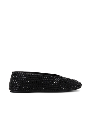 KHAITE Marcy Flat in Black - Black. Size 36 (also in 36.5, 37, 37.5, 38, 38.5, 39, 39.5, 40, 41).