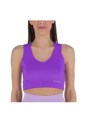 Hinnominate Purple Cotton Tops & T-Shirt - S
