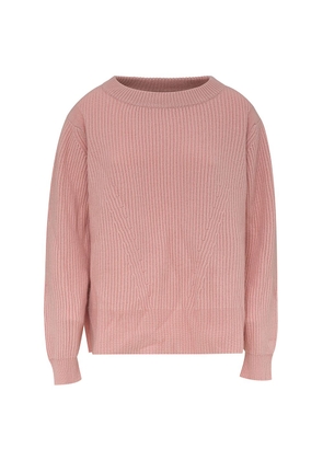Malo Elegant Pink Cashmere Top for Women - L