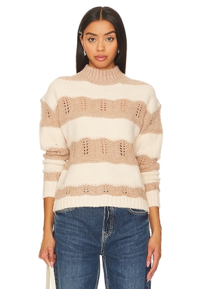 HEARTLOOM Alice Sweater in Ivory. Size XS.