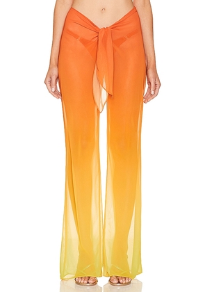 Bananhot x REVOLVE Tommy Pants in Orange. Size L, XS.