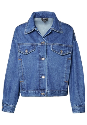 A.p.c. Blue Cotton Jacket