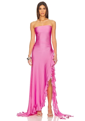 Shani Shemer Shawn Maxi Dress in Pink. Size S.