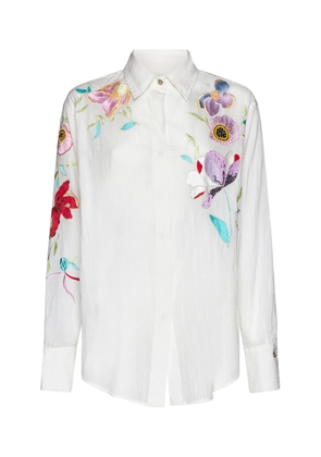 Forte_Forte Embroidered Floral Cotton Shirt