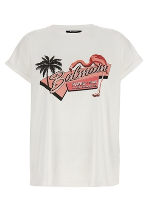 Balmain Flamingo T-Shirt