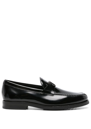 Tod's T Timeless leather loafers - Black