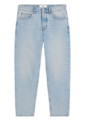 AMI Paris low-rise cropped jeans - Blue