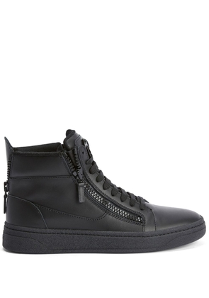 Giuseppe Zanotti GZ 94 leather sneakers - Black