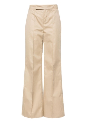 SA SU PHI mid-rise straight trousers - Neutrals