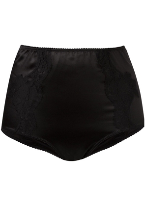 Dolce & Gabbana lace detail culotte briefs - Black