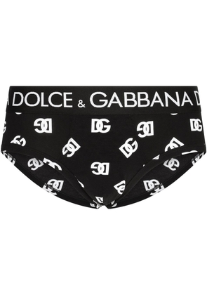 Dolce & Gabbana Brando logo-waistband briefs - Black