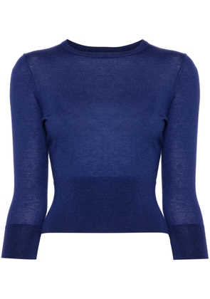 N.Peal Superfine cashmere jumper - Blue