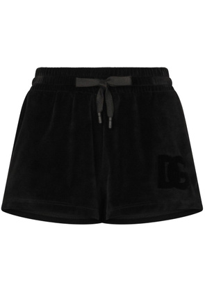 Dolce & Gabbana drawstring-fastening waist shorts - Black
