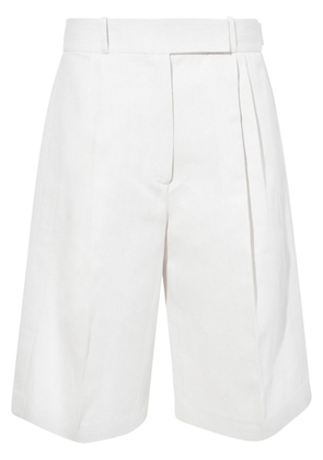 Proenza Schouler pleated knee-length shorts - White