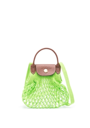 Longchamp mini Le Pliage Filet Mesh tote bag - Green